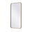 Elegant Decor Evermore Soft Corner Rectangular Mirror 18X36", Brass