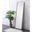 Elegant Decor Evermore Soft Corner Rectangular Mirror 18X60", Brass