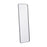 Elegant Decor Evermore Soft Corner Rectangular Mirror 18X60", Silver