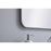Elegant Decor Evermore Soft Corner Rectangular Mirror 22X30", Silver