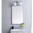 Elegant Decor Evermore Soft Corner Rectangular Mirror 22X36", Silver