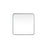 Elegant Decor Evermore Soft Corner Square Mirror 24X24", Silver