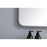 Elegant Decor Evermore Soft Corner Rectangular Mirror 27X40", Silver