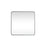 Elegant Decor Evermore Soft Corner Square Mirror 30X30", Silver