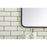 Elegant Decor Evermore Soft Corner Rectangular Mirror 30X40", Black