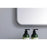 Elegant Decor Evermore Soft Corner Rectangular Mirror 30X40", Silver
