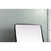 Elegant Decor Evermore Soft Corner Rect Mirror 32X72", Black