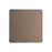 Elegant Decor Evermore Soft Corner Rectangular Mirror 36X36", Silver