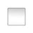 Elegant Decor Evermore Soft Corner Square Mirror 48X48", Black