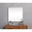 Elegant Decor Evermore Soft Corner Square Mirror 48X48", Brass