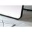 Elegant Decor Evermore Soft Corner Mirror 30X60", Black