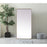Elegant Decor Evermore Soft Corner Mirror 30X60", Brass