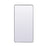 Elegant Decor Evermore Soft Corner Mirror 30X60", Silver