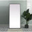 Elegant Decor Evermore Soft Corner Mirror 32X72", Black