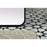 Elegant Decor Evermore Soft Corner Mirror 32X72", Black