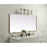 Elegant Decor Evermore Soft Corner Mirror 32X72", Brass