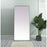 Elegant Decor Evermore Soft Corner Mirror 32X72", Silver