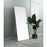 Elegant Decor Evermore Soft Corner Mirror 32X72", Silver