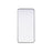 Elegant Decor Contour Metal Rectangle Mirror 18X36, Silver