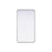 Elegant Decor Contour Metal Rectangle Mirror 20X36, Silver