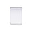 Elegant Decor Contour Metal Rectangle Mirror 22X30, Silver
