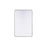 Elegant Decor Contour Metal Rectangle Mirror 27X40, Silver
