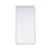 Elegant Decor Contour Metal Rectangle Mirror 30X60, Silver