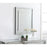 Elegant Decor Sparkle Collection Crystal Mirror 28X36", Clear