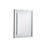 Elegant Decor Sparkle Collection Crystal Mirror 28X36", Clear
