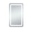 Elegant Decor Genesis 20X40" Soft Edge LED Mirror, Glossy White