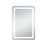 Elegant Decor Genesis 24X40" Soft Edge LED Mirror, Glossy White