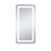 Elegant Decor Genesis 27X40" Soft Edge LED Mirror, Glossy White
