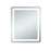 Elegant Decor Genesis 30X36" Soft Edge LED Mirror, Glossy White