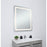 Elegant Decor Genesis 30X36" Soft Edge LED Mirror, Glossy White