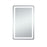 Elegant Decor Genesis 30X48" Soft Edge LED Mirror, Glossy White