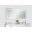 Elegant Decor Genesis 30X72" Soft Edge LED Mirror, Glossy White