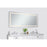 Elegant Decor Genesis 30X72" Soft Edge LED Mirror, Glossy White
