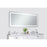 Elegant Decor Genesis 30X72" Soft Edge LED Mirror, Glossy White