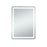 Elegant Decor Genesis 36X48" Soft Edge LED Mirror, Glossy White