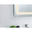 Elegant Decor Genesis 36X60" Soft Edge LED Mirror, Glossy White