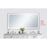 Elegant Decor Genesis 36X72" Soft Edge LED Mirror, Glossy White