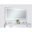 Elegant Decor Genesis 36X72" Soft Edge LED Mirror, Glossy White
