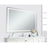 Elegant Decor Genesis 42X60" Soft Edge LED Mirror, Glossy White