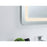 Elegant Decor Genesis 42X60" Soft Edge LED Mirror, Glossy White