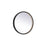 Elegant Decor Pier 18" LED Mirror/3000K/4200K/6400K, Black