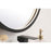 Elegant Decor Pier 18" LED Mirror/3000K/4200K/6400K, Black