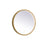 Elegant Decor Pier 18" LED Mirror/3000K/4200K/6400K, Brass