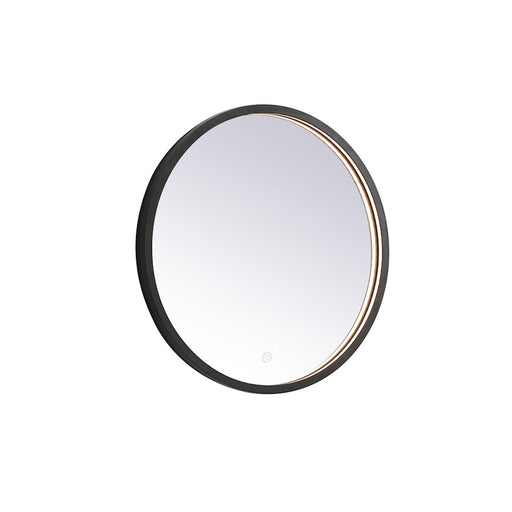 Elegant Decor Pier 21" LED Mirror/3000K/4200K/6400K, Black
