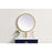 Elegant Decor Pier 21" LED Mirror/3000K/4200K/6400K, Brass