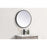 Elegant Decor Pier 24" LED Mirror/3000K/4200K/6400K, Black